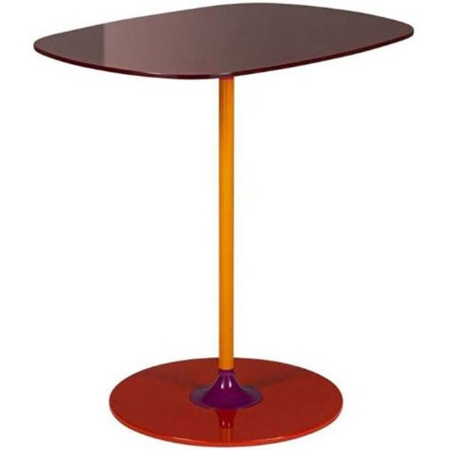 Mobler Kartell Sidobord & Smabord | Thierry Soffbord 33X50 Cm, Bordeaux