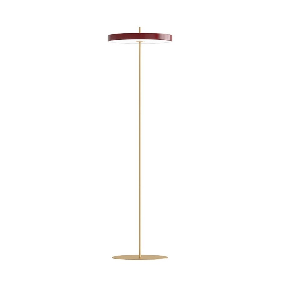 Belysning Umage Golvlampor | Asteria Golvlampa, Ruby Red