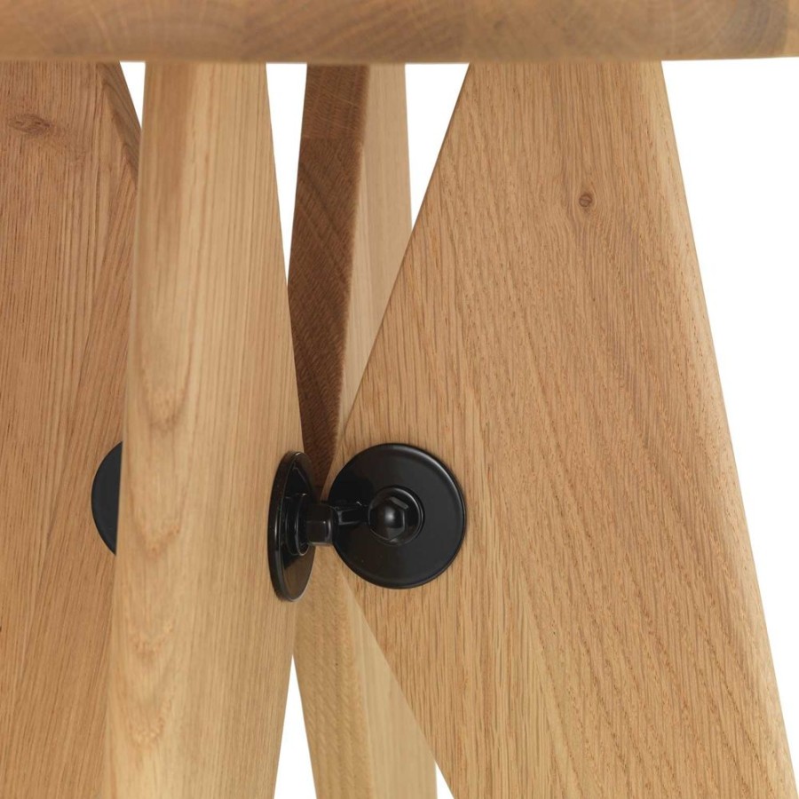 Mobler Vitra Pallar | Tabouret Bois Pall, Oljad Ek