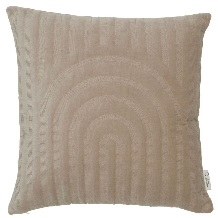 Textil Classic Collection Prydnadskuddar & Kuddfodral | Arch Kuddfodral 50X50 Cm, Taupe