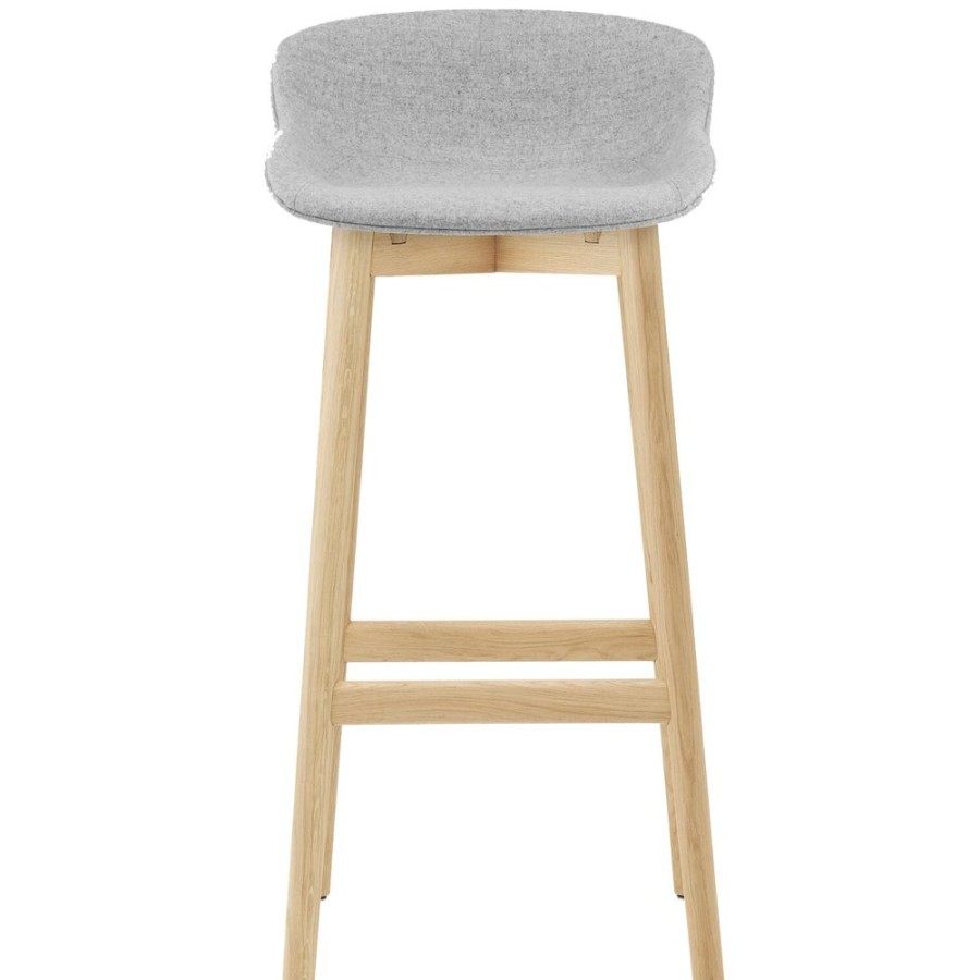 Mobler Normann Copenhagen Barstolar | Hyg Barstol 75 Cm, Gra / Ek