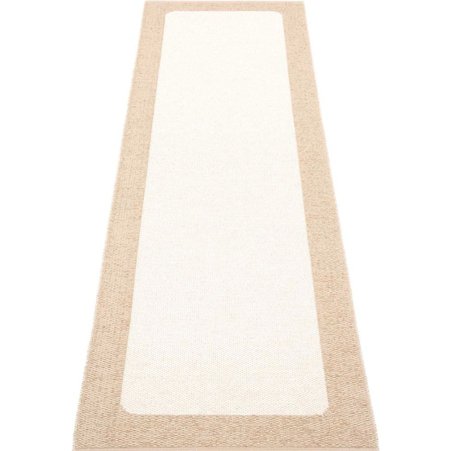 Mattor Pappelina Plastmattor | Ilda Matta 70X240 Cm, Beige / Vanilla