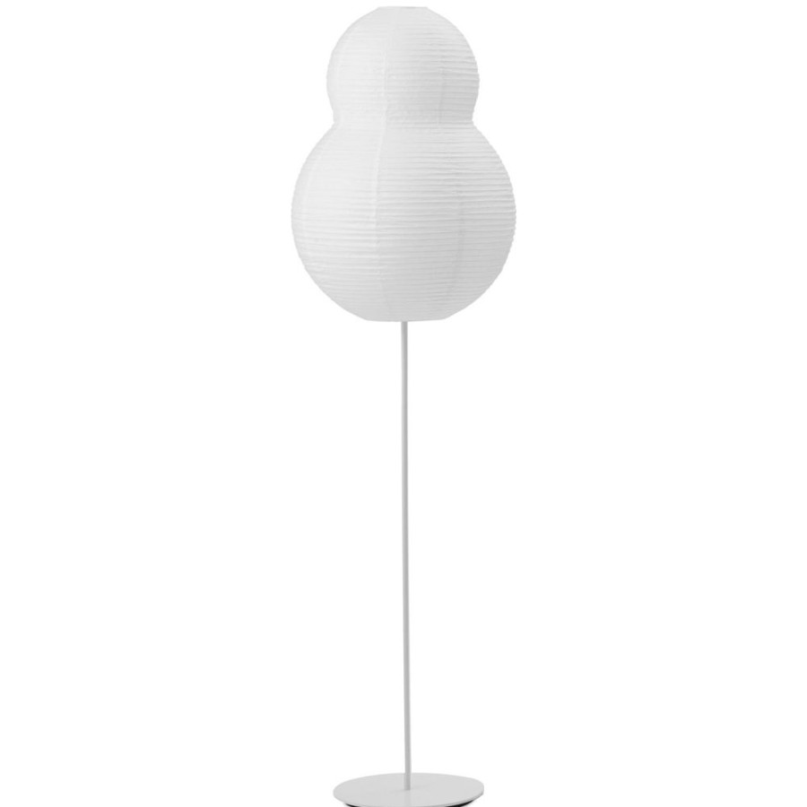 Belysning Normann Copenhagen Golvlampor | Puff Golvlampa Bubble, Vit