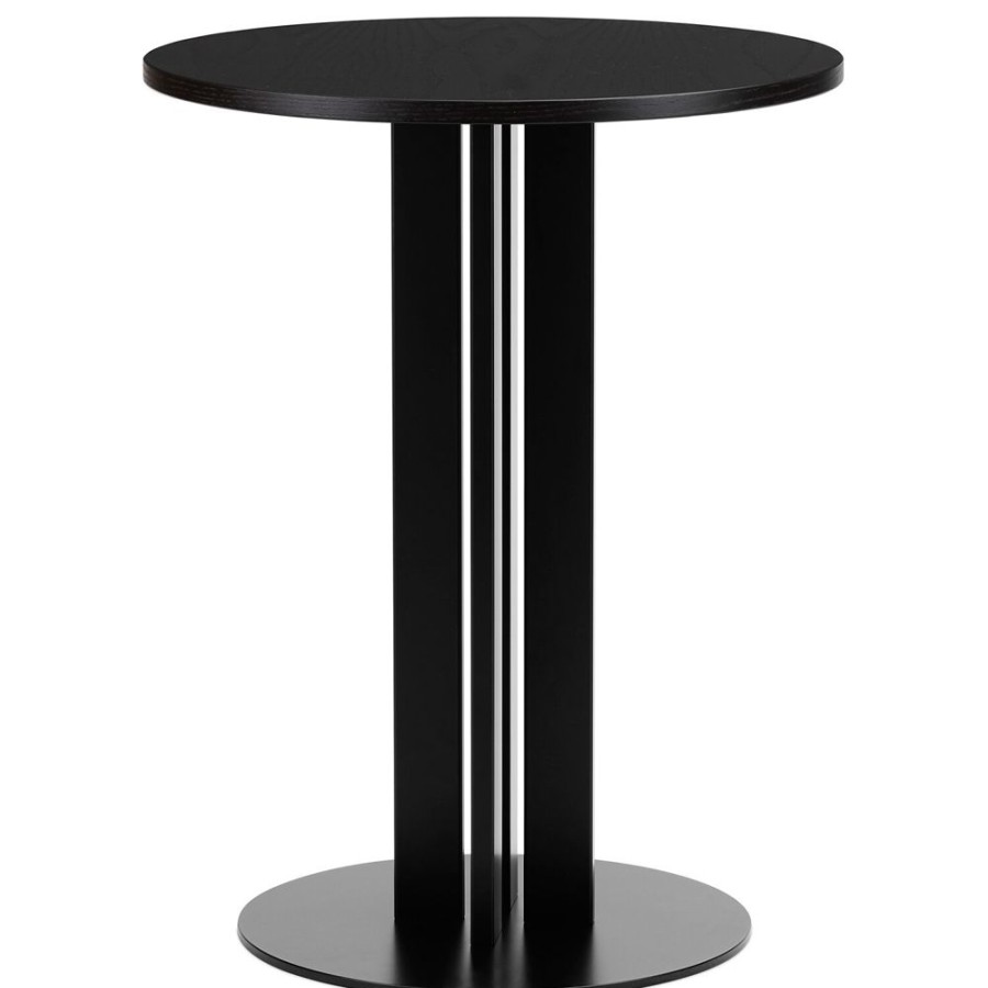 Mobler Normann Copenhagen Matbord | Scala Cafebord O60 Cm, Svart Ek