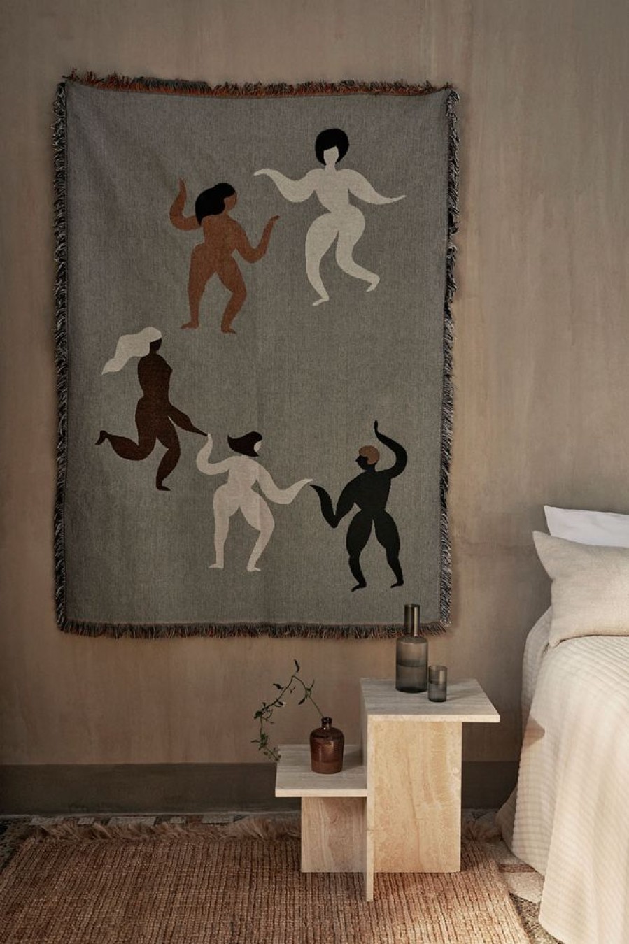 Textil Ferm Living Pladar & Filtar | Free Tapestry Plad 120X170 Cm