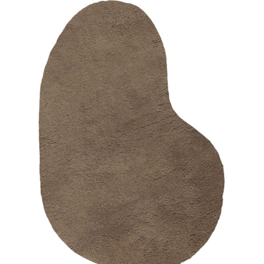 Mattor Ferm Living Ullmattor | Forma Matta Ull, Large / Ash Brown