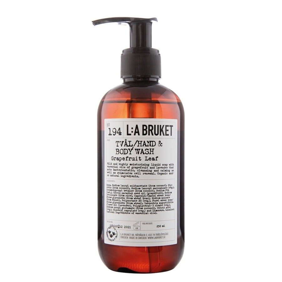 Inredning L:a Bruket Tvalar | 194 Grapefruit Leaf Flytande Tval 240 Ml