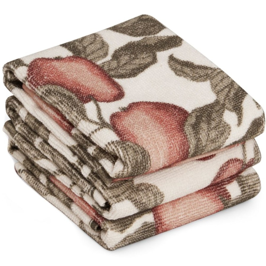 Textil Garbo & Friends Handdukar & Badlakan | Pomme Tvattlappar 3-Pack, 30X30 Cm