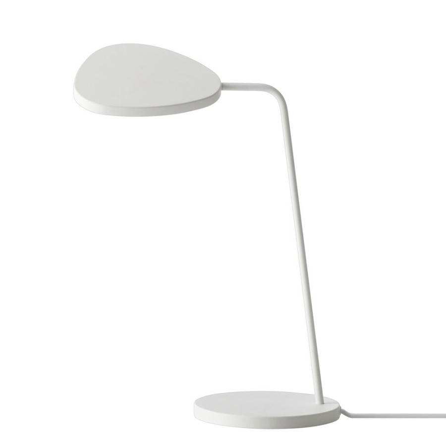 Belysning Muuto Bordslampor | Leaf Bordslampa, White