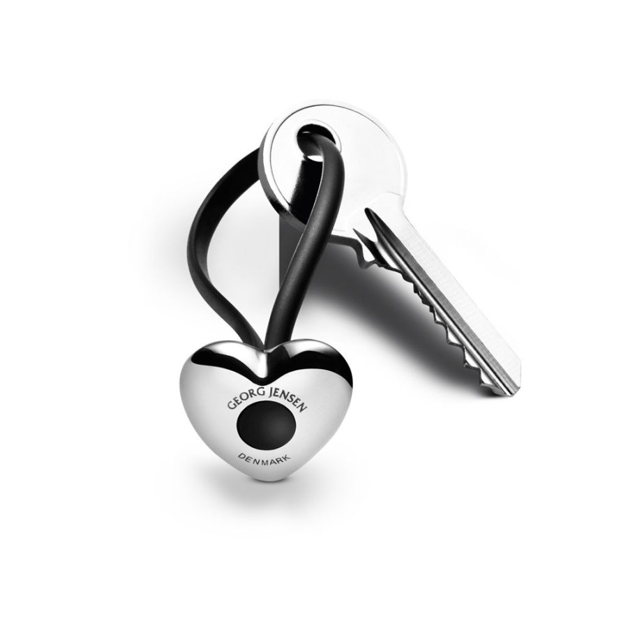 Inredning Georg Jensen Accessoarer | Heart Nyckelring