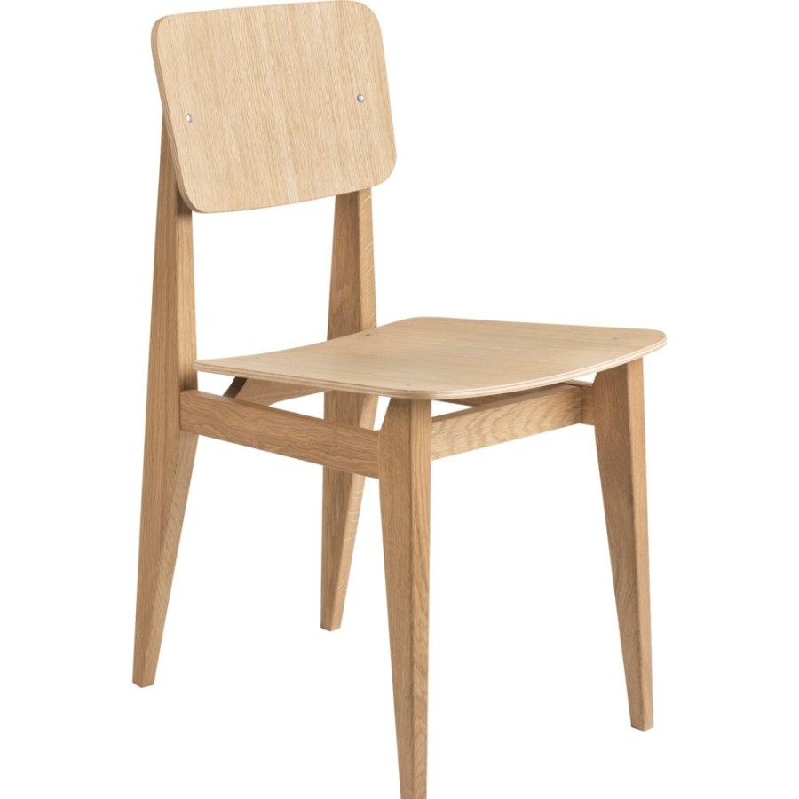 Mobler GUBI Matstolar | C-Chair Stol, Faner / Oljad Ek