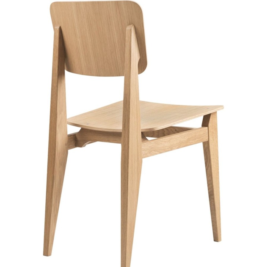 Mobler GUBI Matstolar | C-Chair Stol, Faner / Oljad Ek