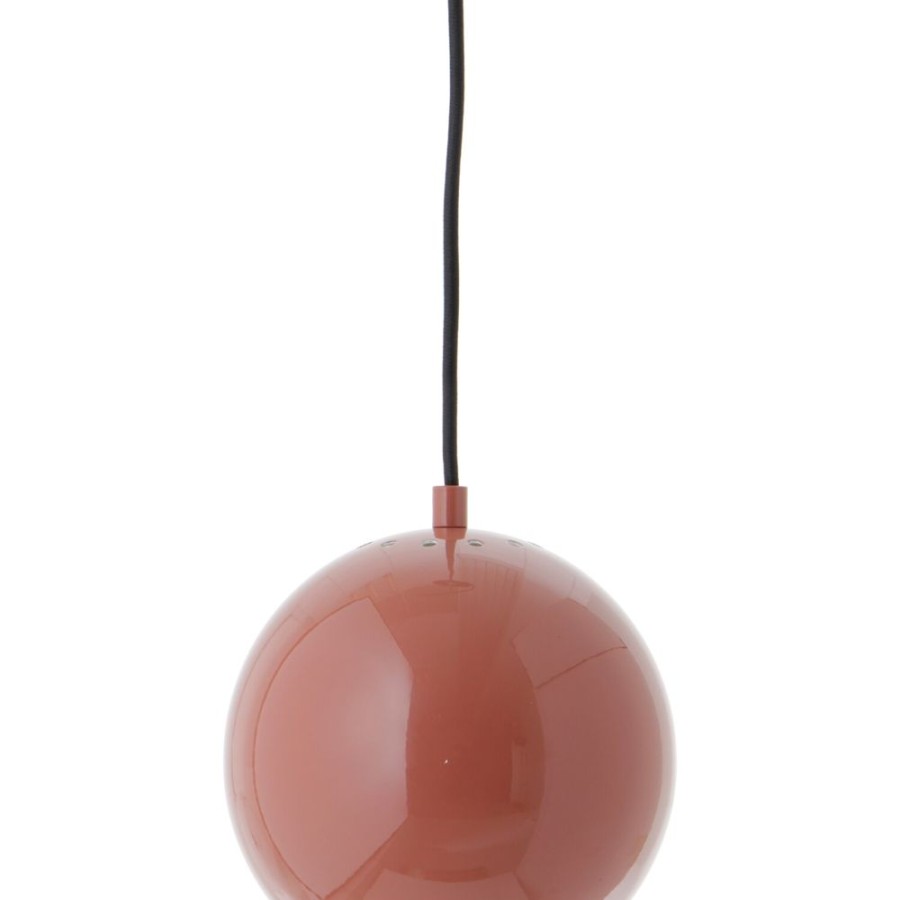 Belysning Frandsen Taklampor | Ball Pendel 18 Cm, Glossy Rod