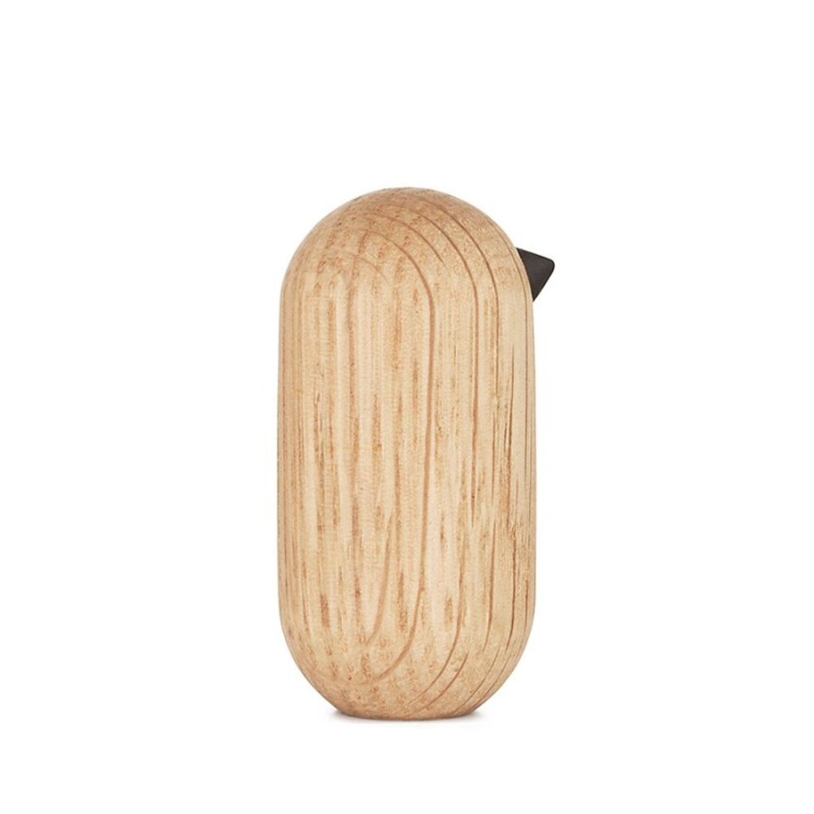 Inredning Normann Copenhagen Skulpturer & Dekorativa Accessoarer | Little Bird 5 Cm, Ek