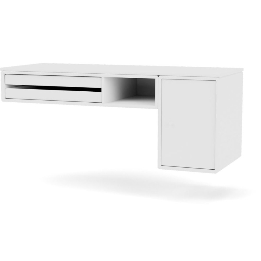 Mobler Montana Skrivbord | Bureau Vagghangt Skrivbord, New White