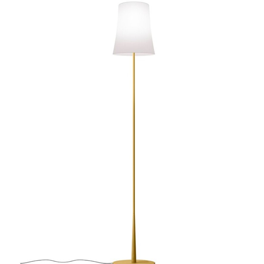 Belysning Foscarini Golvlampor | Birdie Easy Golvlampa, Sandgul