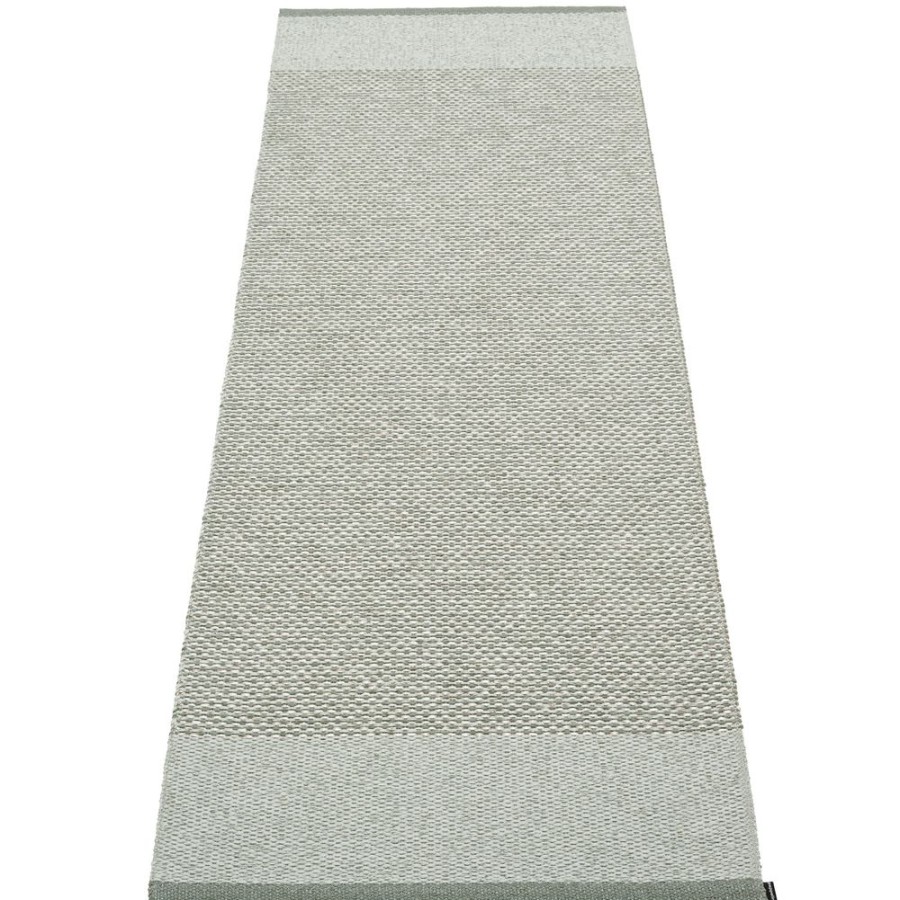 Mattor Pappelina Plastmattor | Edit Matta Army / Sage / Stone Metallic, 85X260 Cm