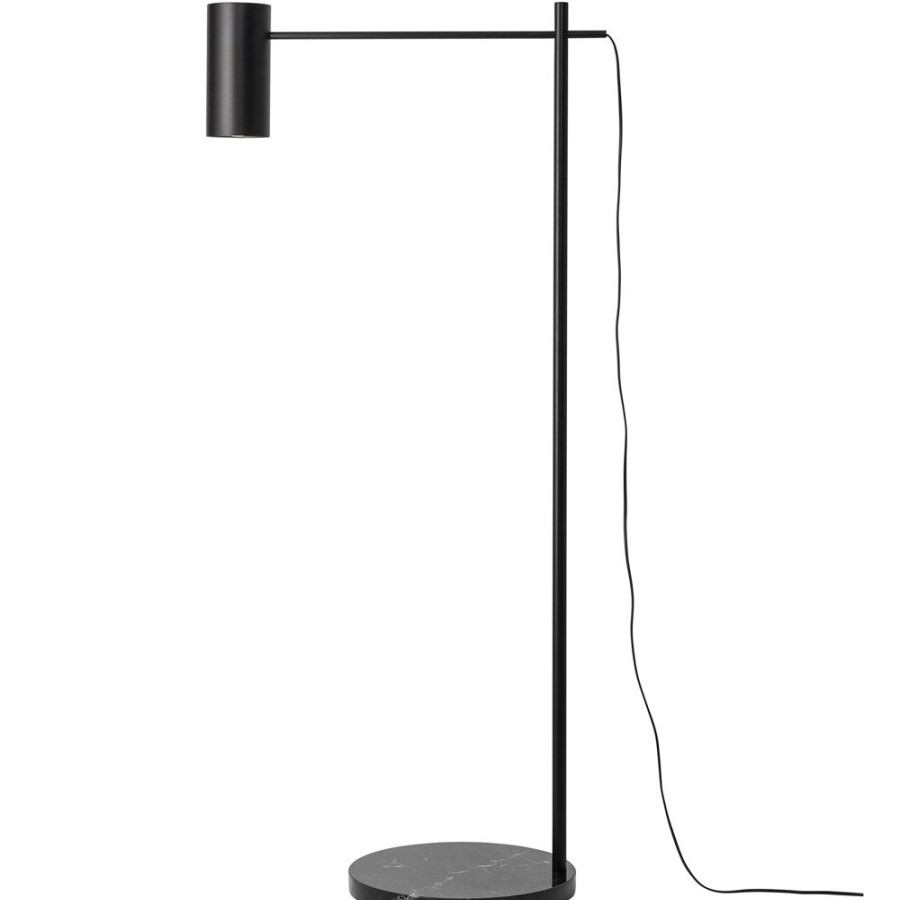 Belysning Estiluz Golvlampor | Cyls P-3908M Golvlampa, Svart