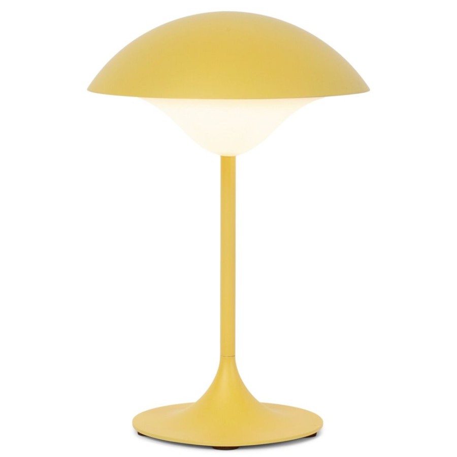 Belysning Spring Copenhagen Portabla Lampor | Eclipse Portabel Bordslampa, Pale Yellow