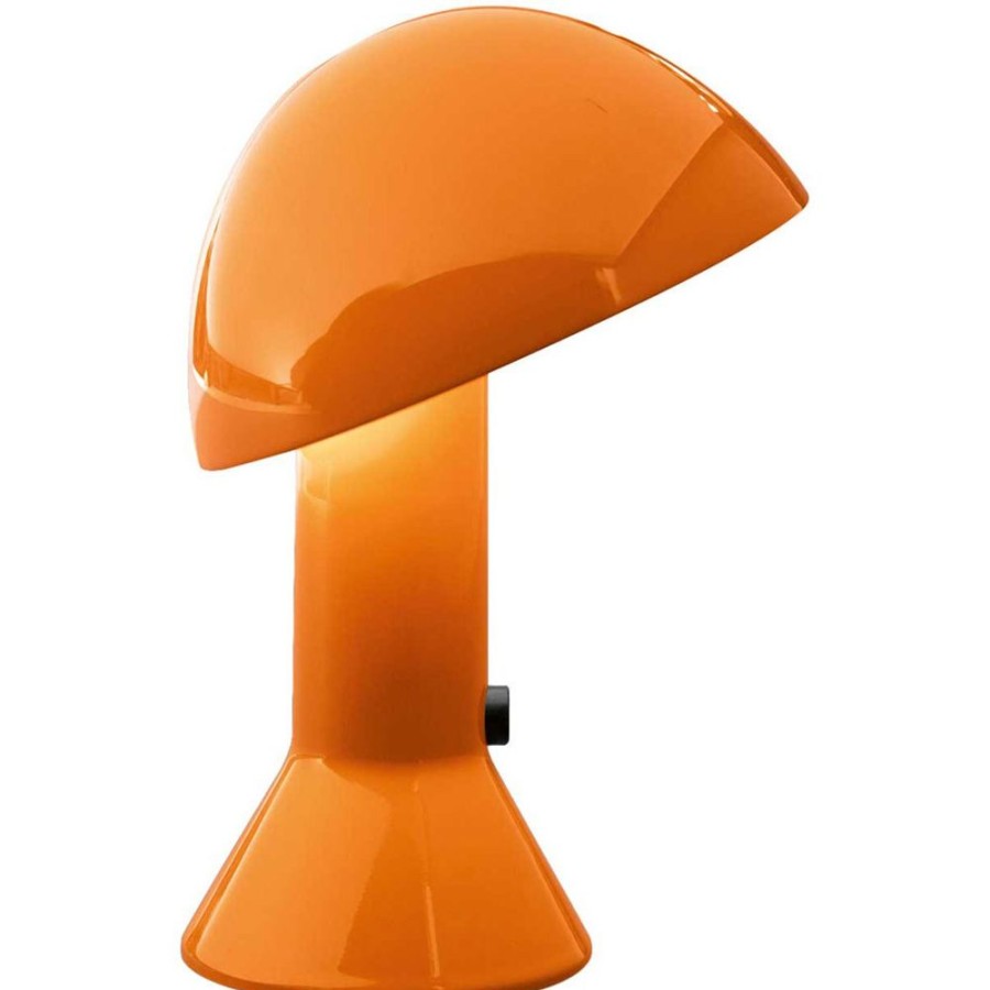 Belysning Martinelli Luce Bordslampor | Elmetto Bordslampa, Orange