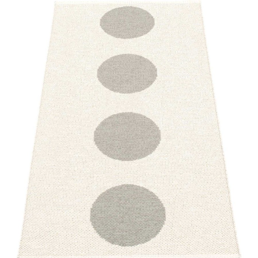 Mattor Pappelina Plastmattor | Vera Matta 70X300 Cm, Warm Grey/Vanilla