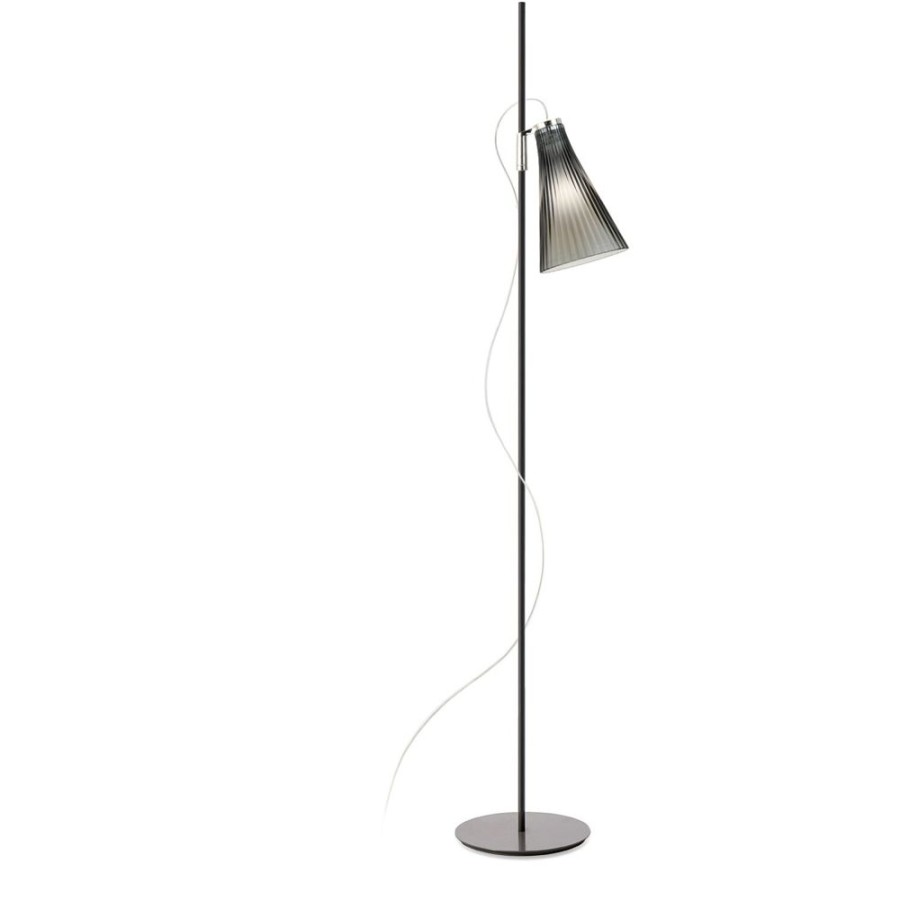 Belysning Kartell Golvlampor | K-Lux Golvlampa, Svart / Rok