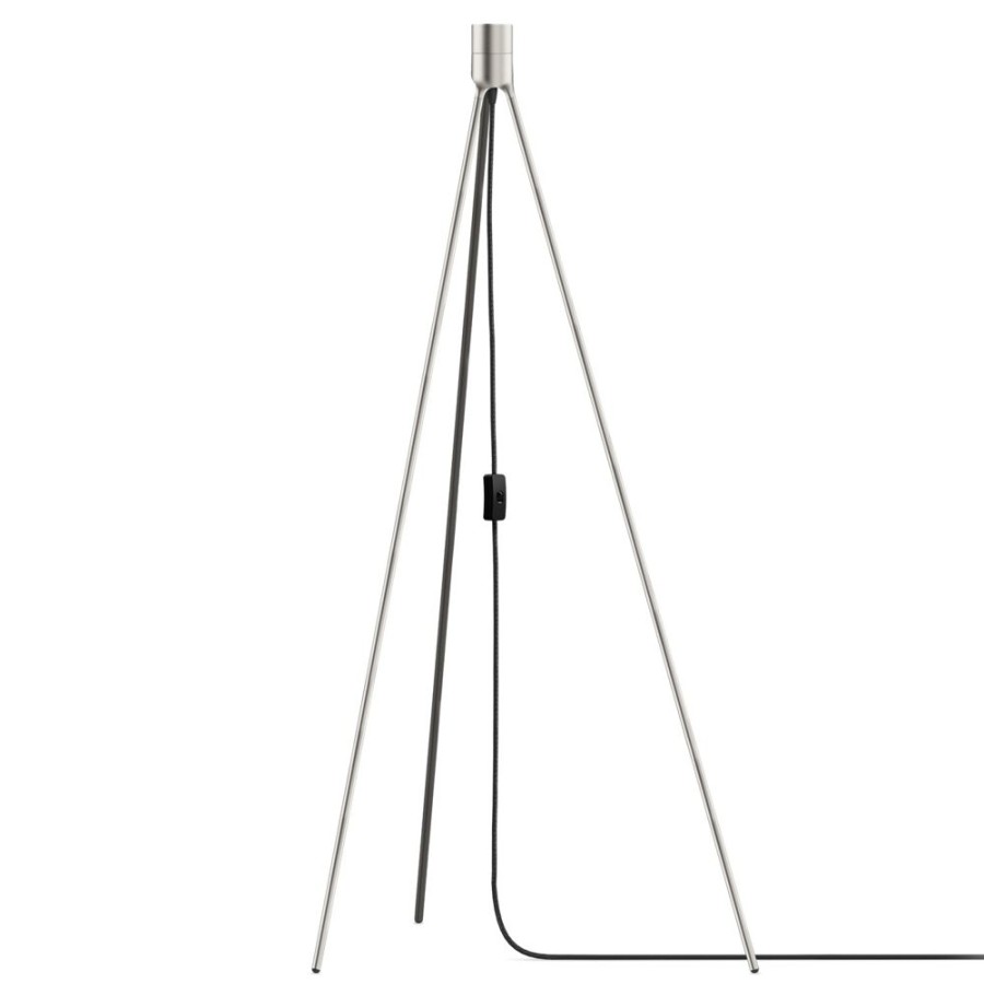 Belysning Umage Lampfotter | Tripod Floor Lampfot, Borstat Stal