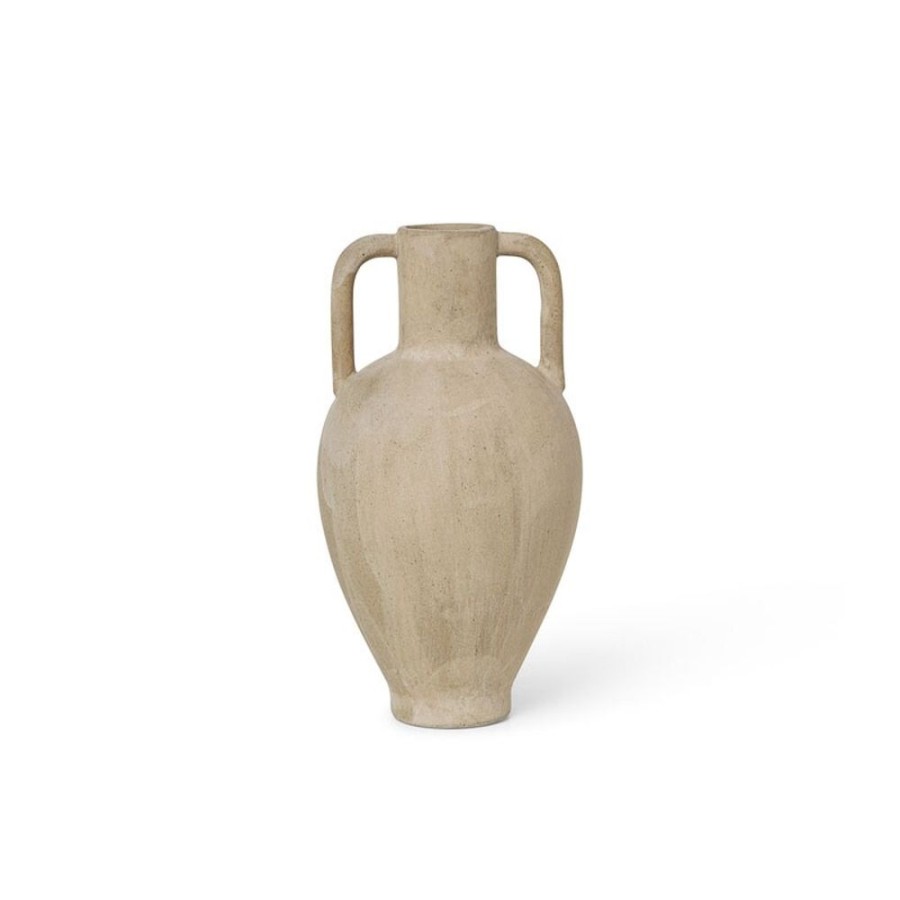 Inredning Ferm Living Vaser | Ary Mini Vas 6,4X11,5 Cm, Sand