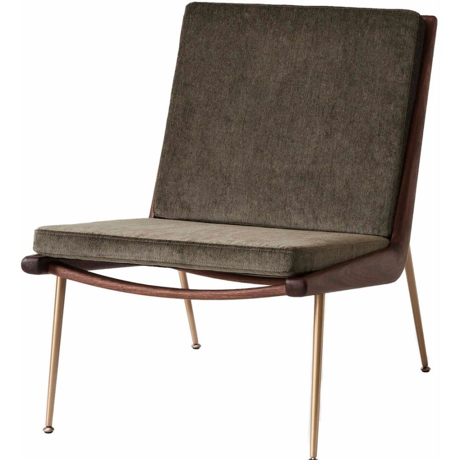 Mobler &Tradition Fatoljer | Boomerang Hm1 Loungestol, Valnot / Duke 004