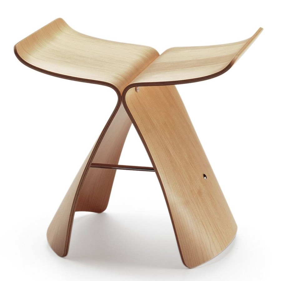 Mobler Vitra Pallar | Butterfly Pall, Natural Maple