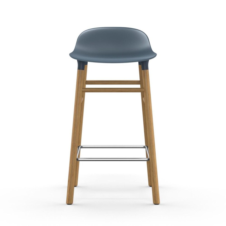 Mobler Normann Copenhagen Barstolar | Form Barstol Ekben, 65Cm, Bla