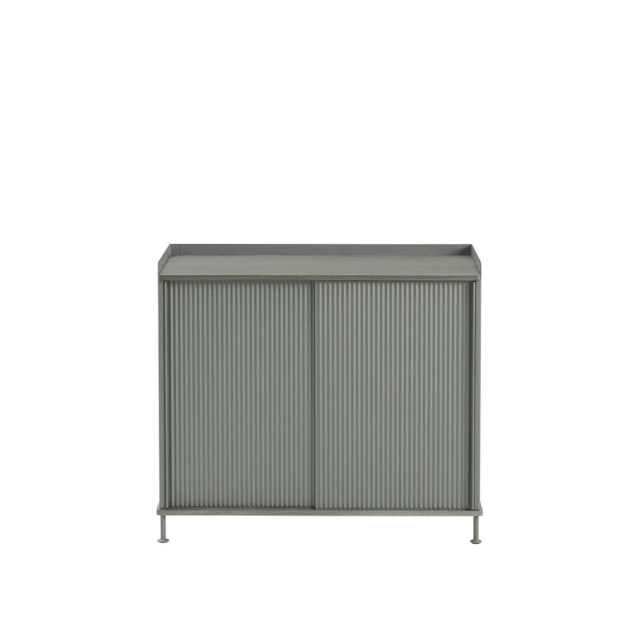 Mobler Muuto Sideboards | Enfold Sideboard Hogt, Dusty Green/Dusty Green