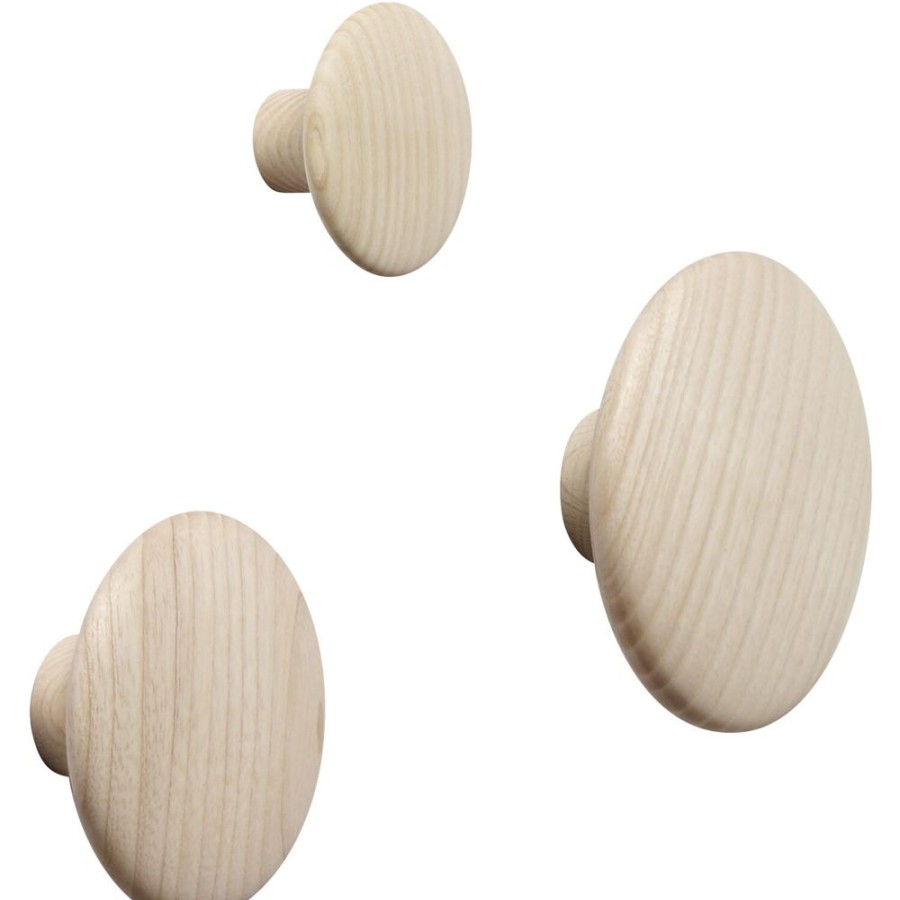 Inredning Muuto Krokar & Galgar | The Dots Krok Extra Small, Ash