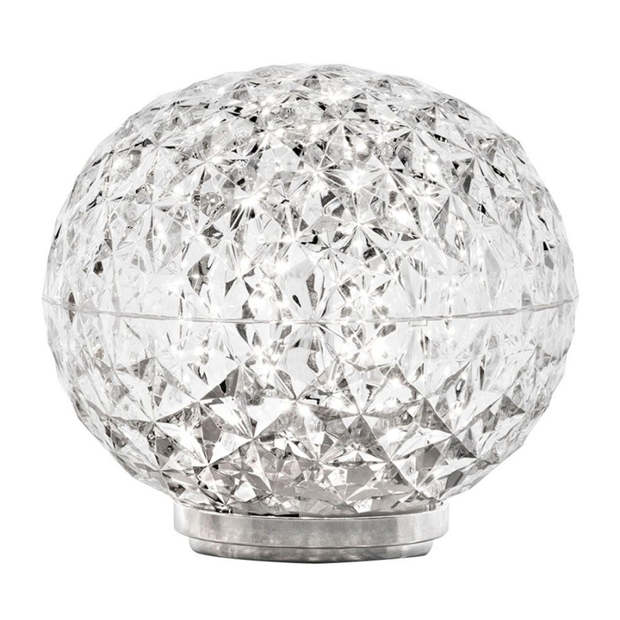 Belysning Kartell Sanglampor | Mini Planet Bordslampa Batteri Dimbar, Crystal