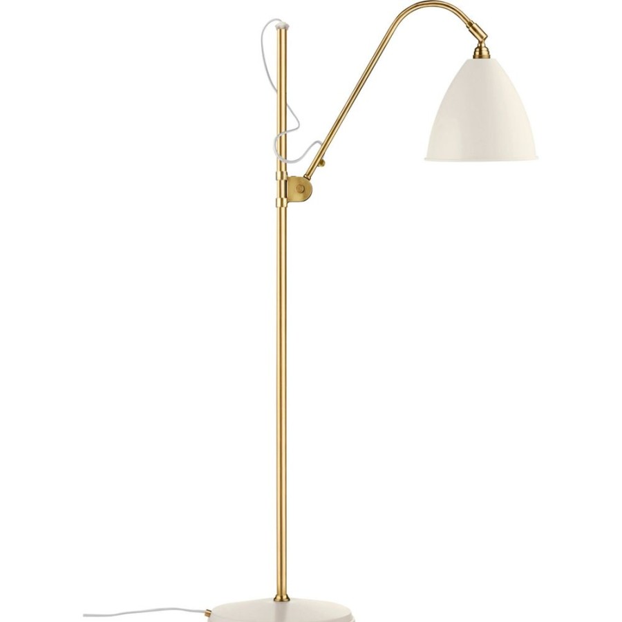 Belysning GUBI Golvlampor | Bestlite Bl3 M Golvlampa, Massing/Soft White Semi Matt