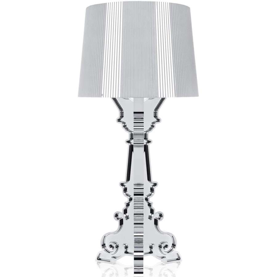 Belysning Kartell Bordslampor | Bourgie Bordslampa, Silver