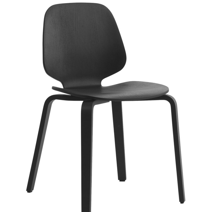 Mobler Normann Copenhagen Matstolar | My Chair Stol, Gjord Av Ekfaner, Svart