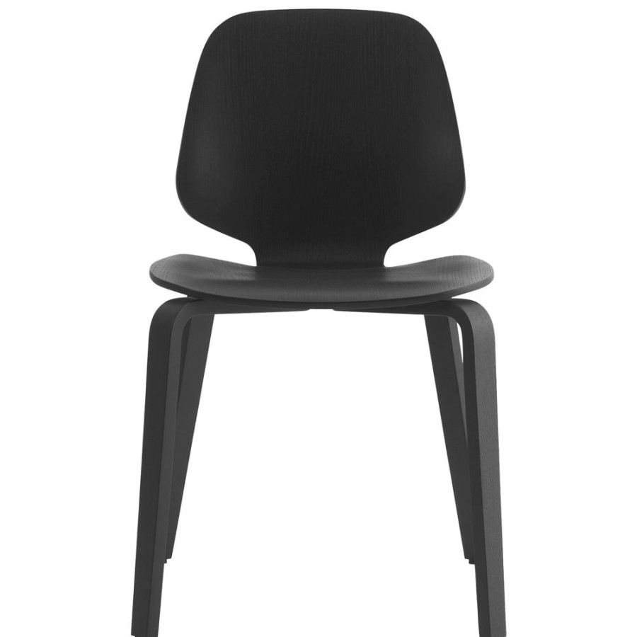 Mobler Normann Copenhagen Matstolar | My Chair Stol, Gjord Av Ekfaner, Svart