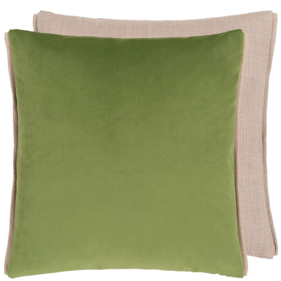 Textil Designers Guild Prydnadskuddar & Kuddfodral | Velluto Kudde 50X50 Cm, Smaragd