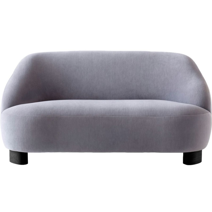 Mobler &Tradition 2-Sitssoffor | Margas Lc3 Soffa 2-Sits, Svart/Gentle 133