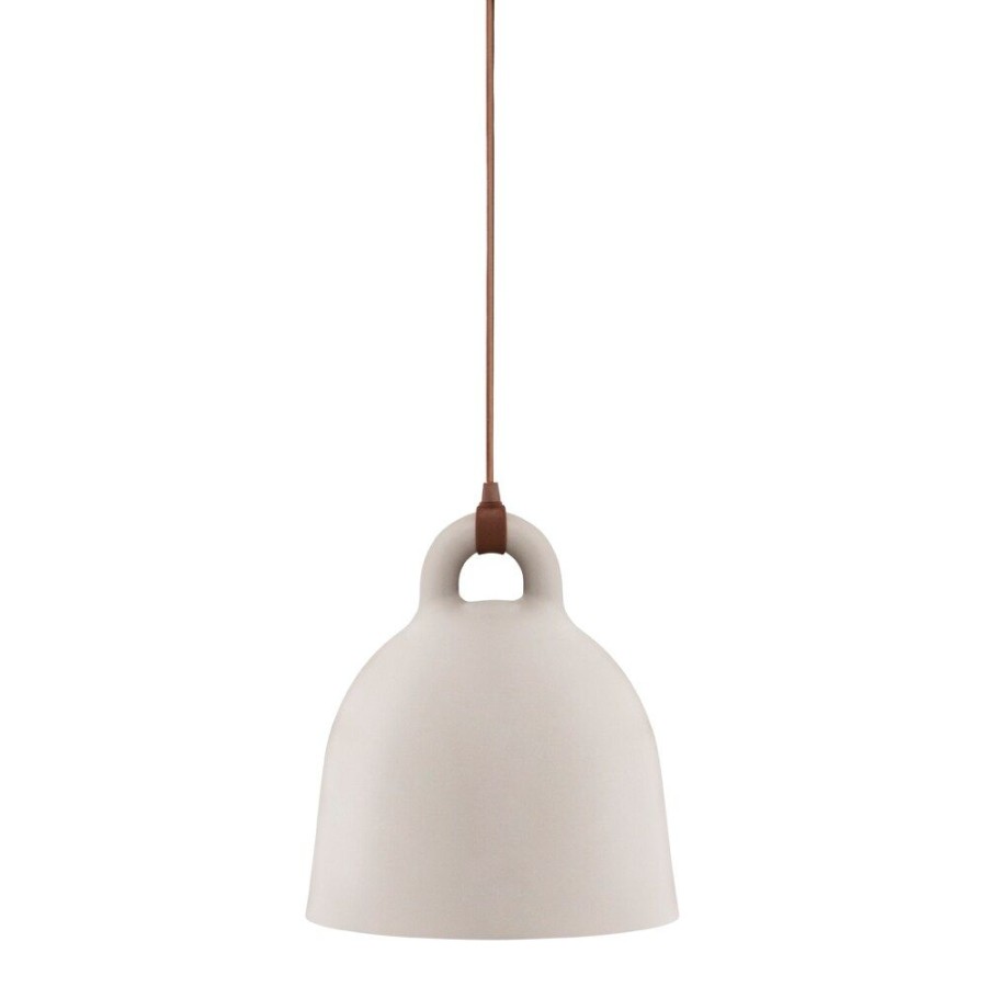 Belysning Normann Copenhagen Taklampor | Bell Pendel L, Beige