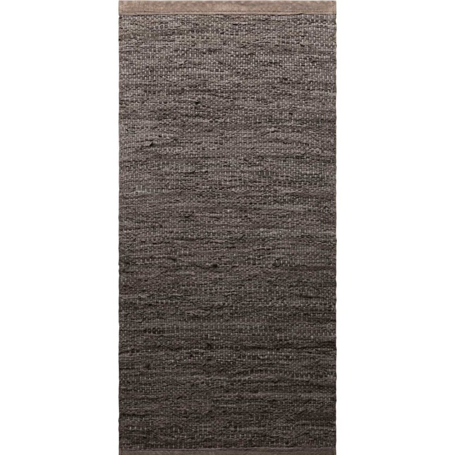 Mattor Rug Solid Ladermattor | Leather Matta 200X300Cm, Wood