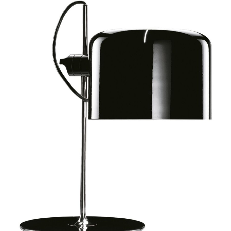 Belysning Oluce Bordslampor | Coupe 2202 Bordslampa, Svart