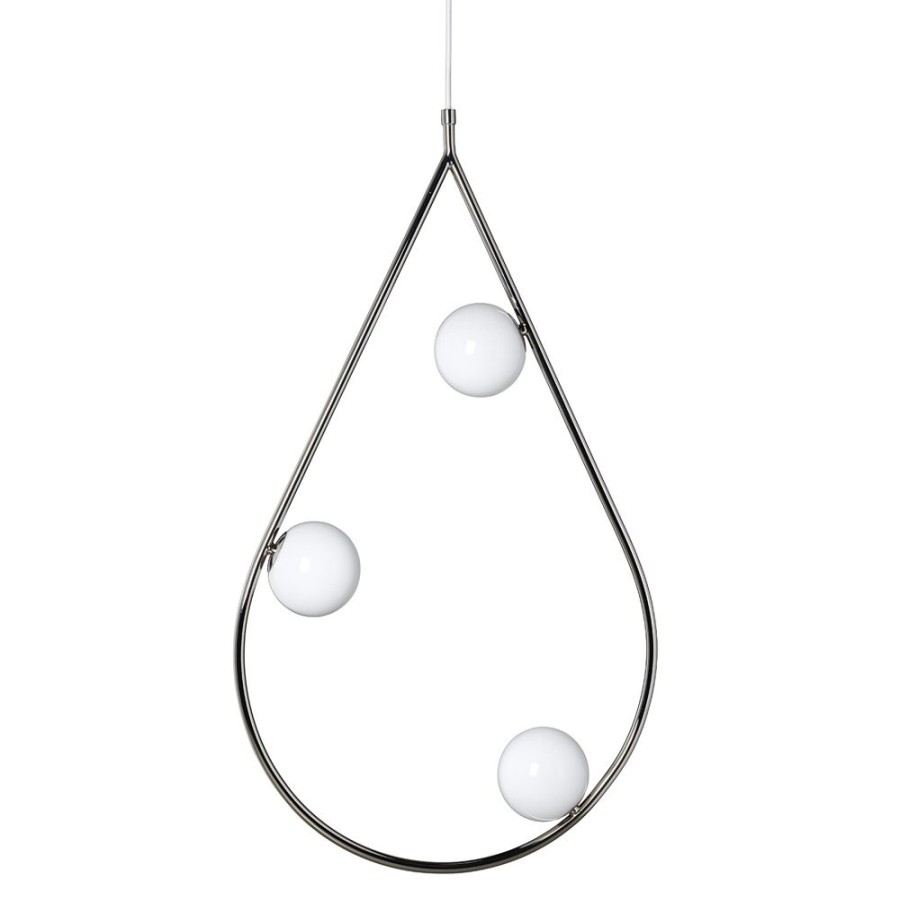 Belysning Pholc Taklampor | Pearls Taklampa 80Cm, Nickel