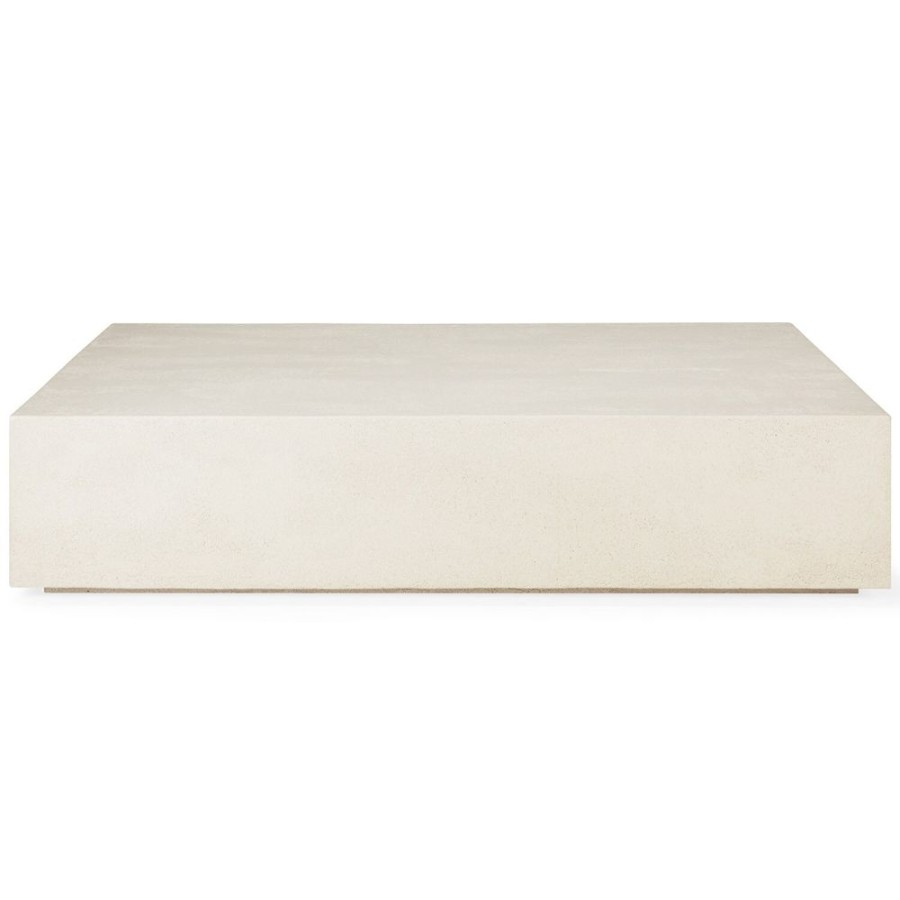 Mobler Ethnicraft Soffbord | Elements Soffbord Off-White, 90X120 Cm