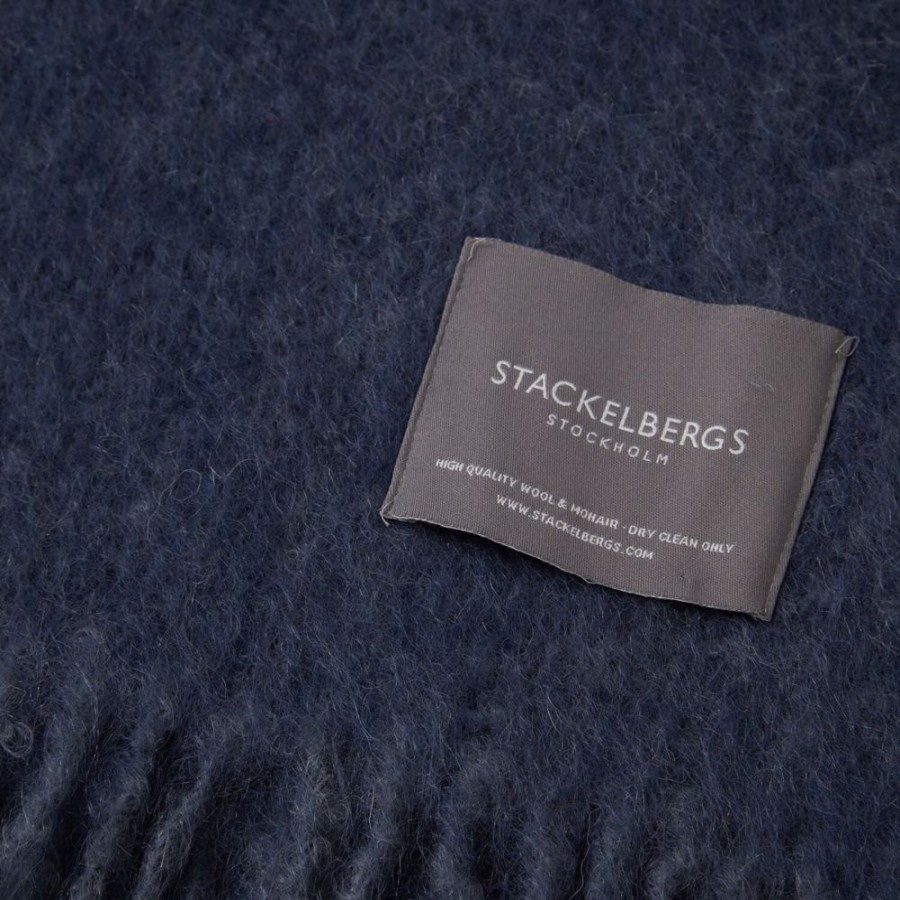 Textil Stackelbergs Pladar & Filtar | Mohair Filt Rullad Frans 130X170 Cm, Tide & Marin Melange