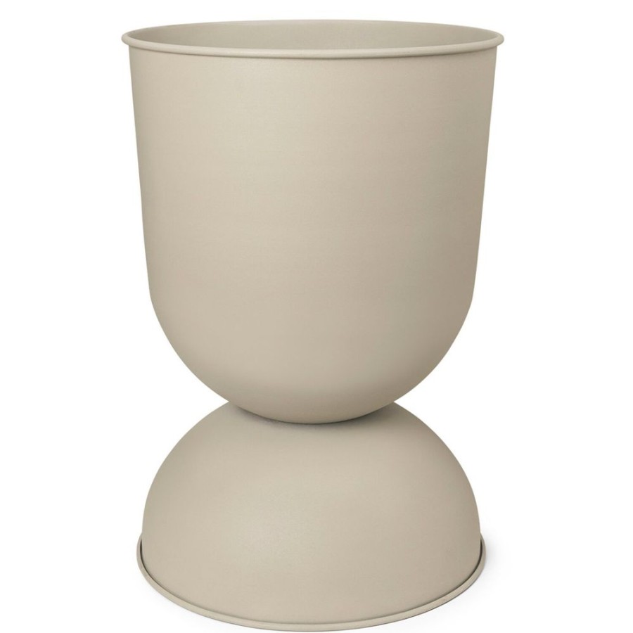 Inredning Ferm Living Odlingslador & Utekrukor | Hourglass Kruka Kashmir, 42,5 Cm