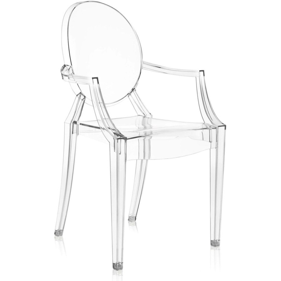 Mobler Kartell Matstolar | Louis Ghost Stol, Crystal