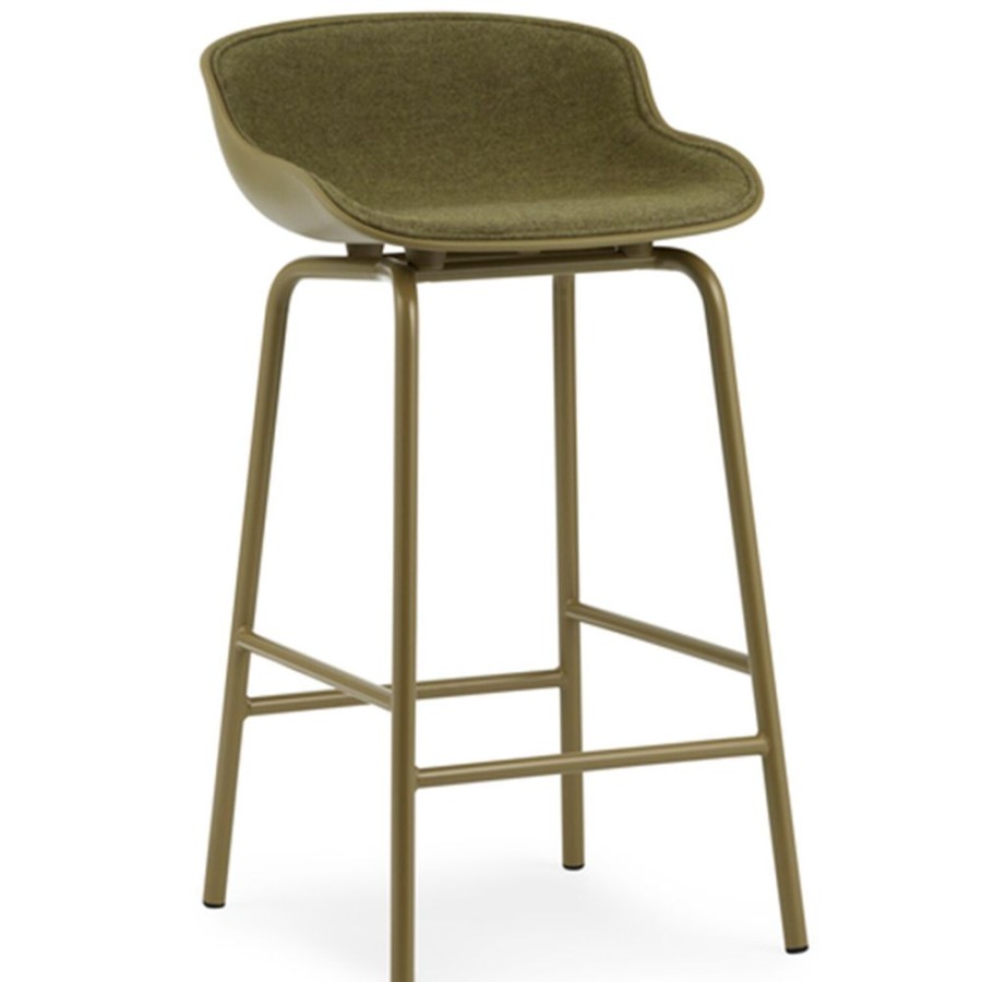 Mobler Normann Copenhagen Barstolar | Hyg Barstol 65 Cm, Kladd Framsida, Oliv