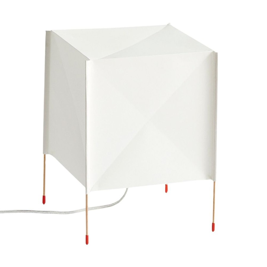 Belysning HAY Bordslampor | Paper Cube Bordslampa, Vit